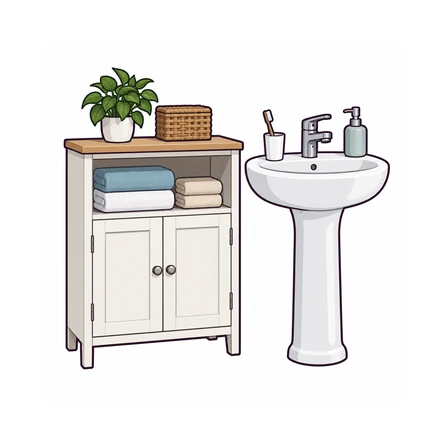 Armario de baño