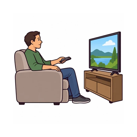 Ver la tele